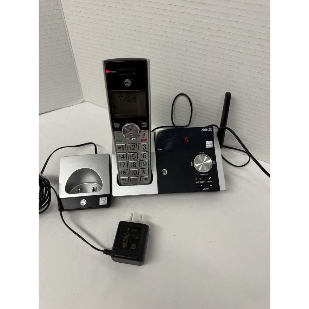 AT&T CL82215 Cordless Phone System 1 Handset & Answering Machine